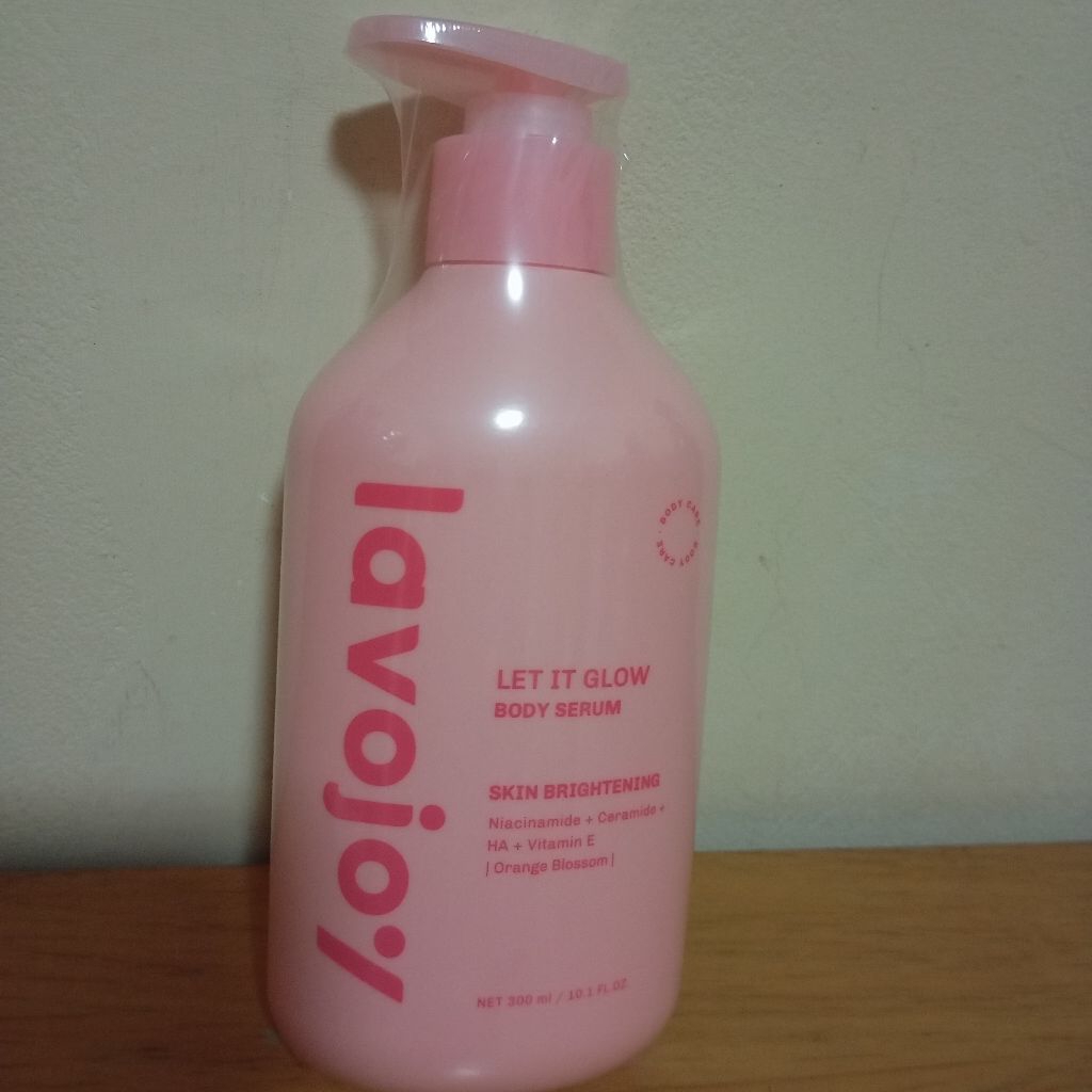 Lavojoy Let It Glow Body Serum Lotion Skin Brightening Whitening Niacinamide Vitamen E Orange Blosso