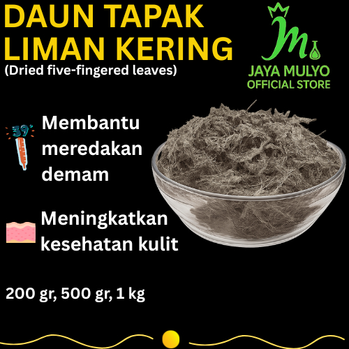 Daun Tapak Liman Kering 500 gr / Daun Tapak Liman