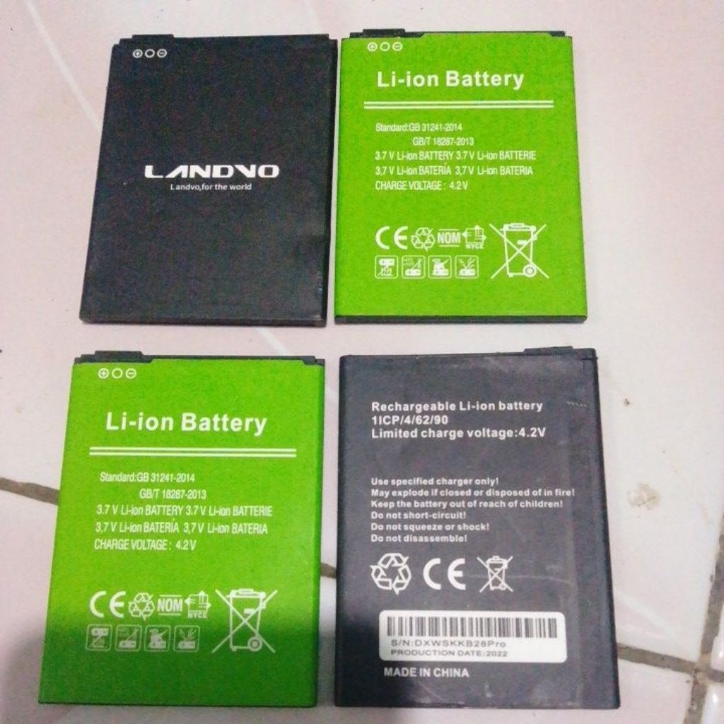 Batre Hp Welcome 14/15 Pro S/N:DXWSKKB28Pro P:7,4cm L:5,5cm