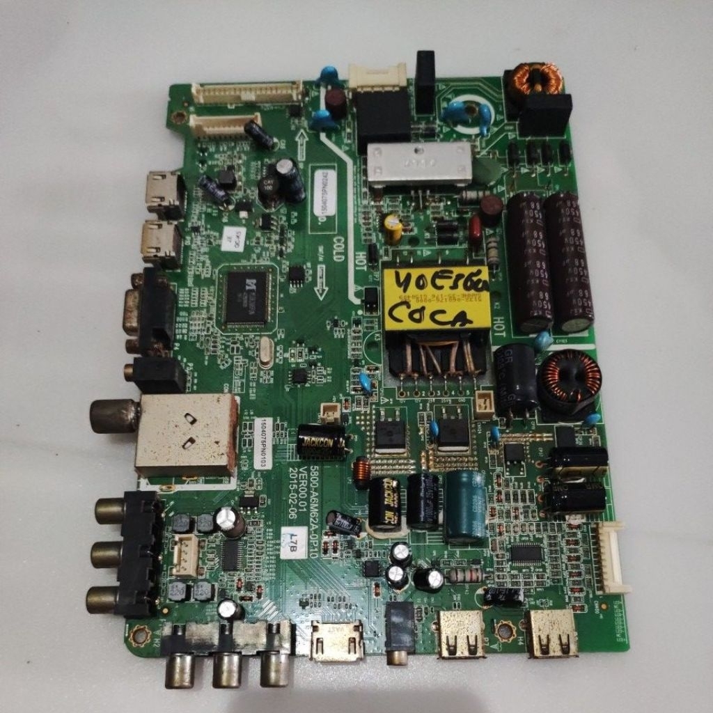 MB mainboard motherboard mesin tv LED Coocaa 40E360 - 40 E 360