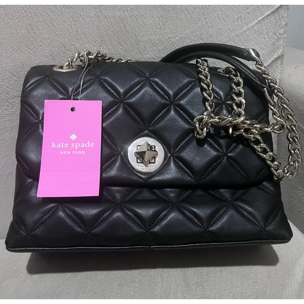 Preloved Like New - KS Natalia Small Flap (Black)