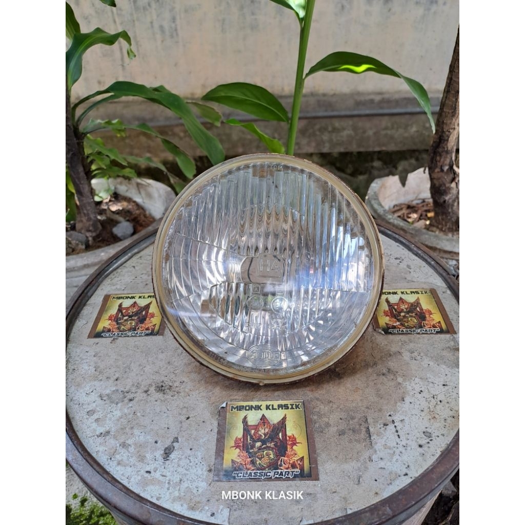headlamp hella made in germany 7 inch ORIGINAL head lamp hella germany 7 inch lampu depan hella germ