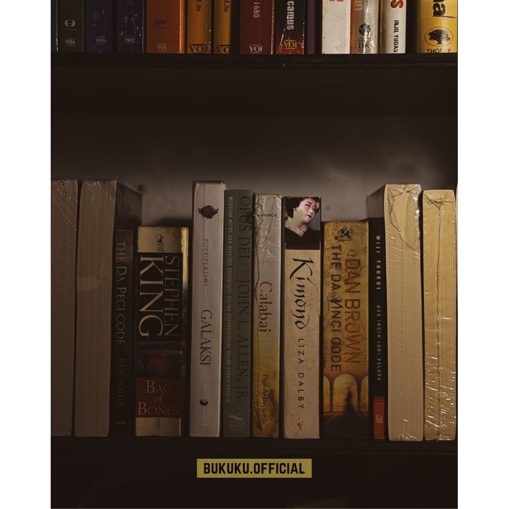 Buku Bacaan Sejarah/Novel/Aku Ingin Jadi Peluru/The Da Peci Code/Kimono/Galaksi/The Da Vinci Code/Ba