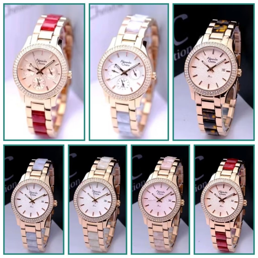 JAM TANGAN WANITA ALEXANDRE CHRISTIE AC 2914  / AC 2932 / AC 2463 / AC 2b63 ALEXANDER CHRISTIE WANIT