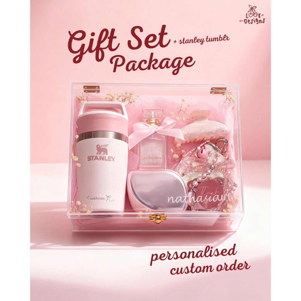 Luxury Gift Set Package + Stanley Tumbler 237ml - Custom Personalised