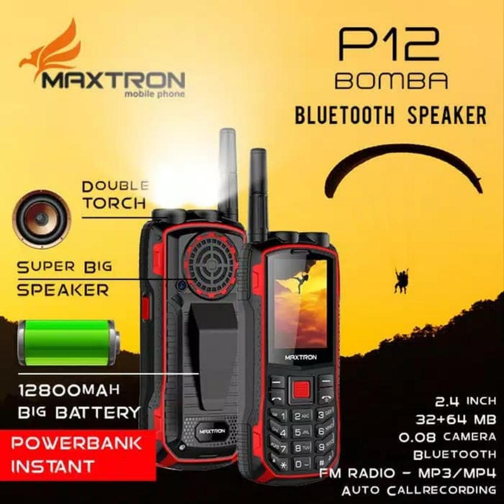HP MAXTRON P12i BOMBA HP OUTDOOR 2,4" HP MAXTRON P12 BOMBA BIG SPEAKER