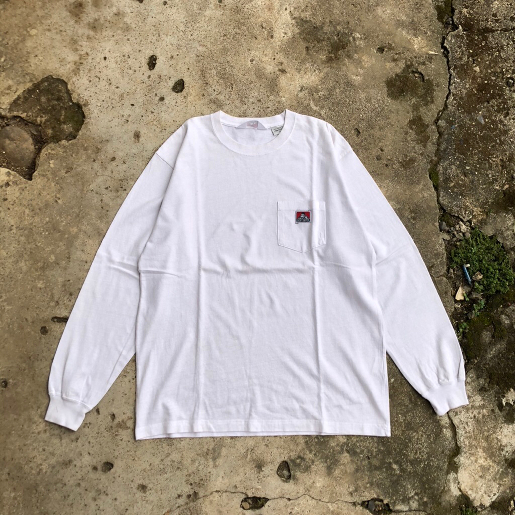 Longsleeve pocket bendavis ( second/bekas )