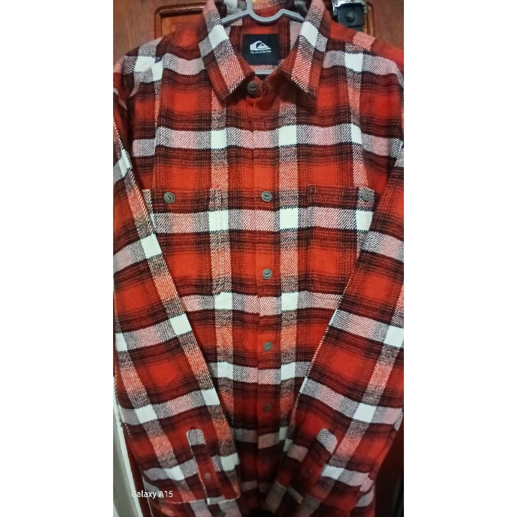 KEMEJA QUIKSILVER FLANEL ORI