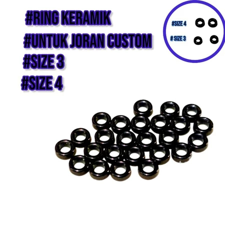 Ring Guide Keramik Size 2 3 4 5 Untuk Kolongan Joran Pancing Custom Tegek Premium Berkualitas