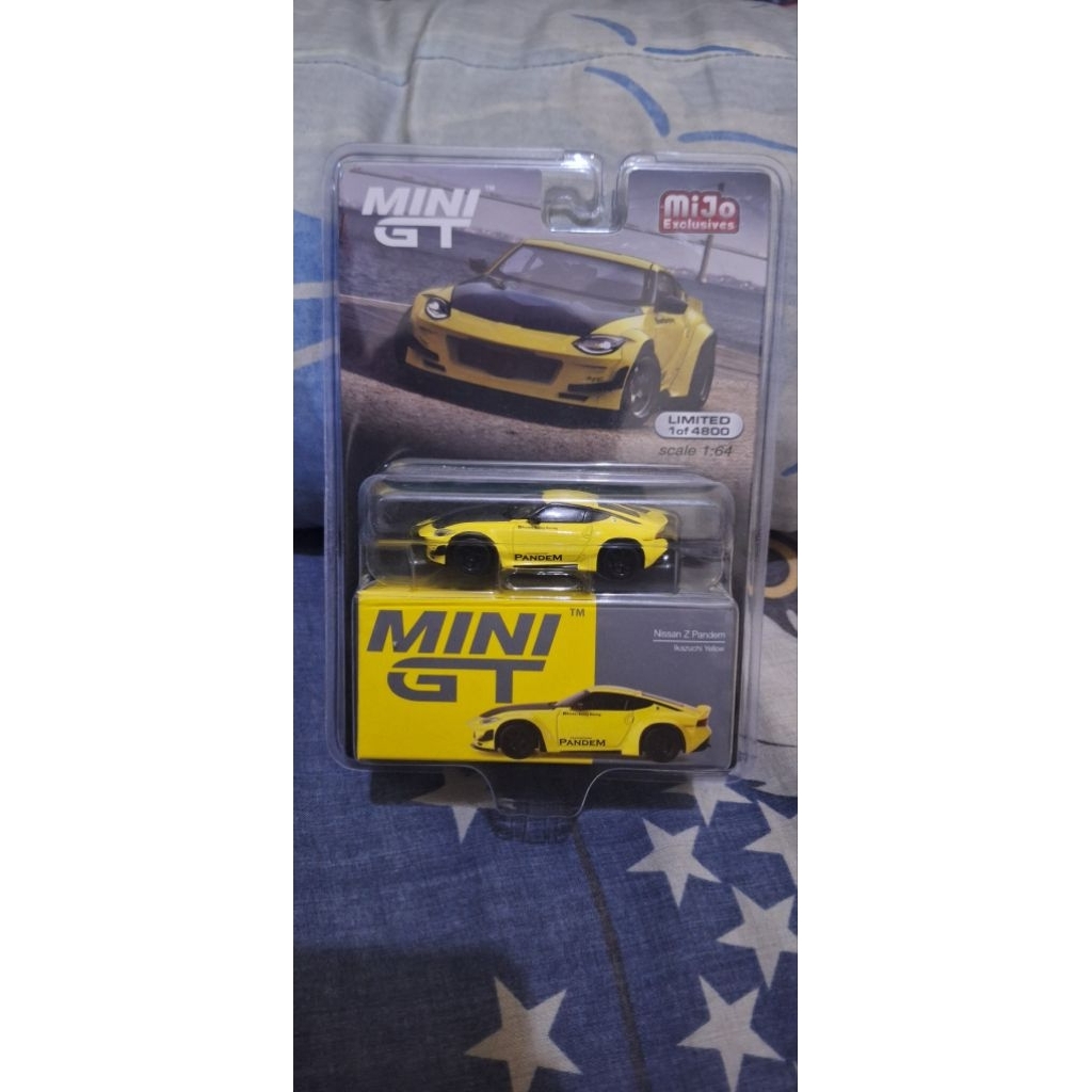Mini GT #752 Nissan Z Pandem Ikazuchi Yellow