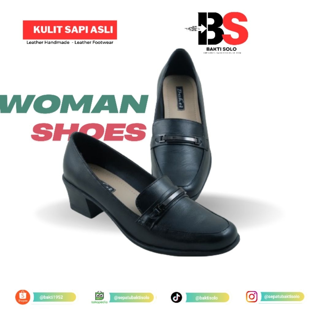 BAKTI SOLO - SEPATU KULIT WANITA MURAH & BERKUALITAS