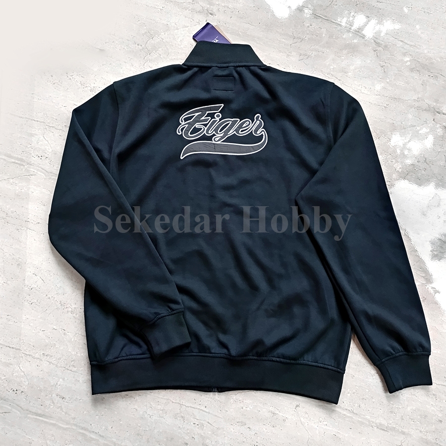 JACKET EIGER VELOUR NAVY TRACK