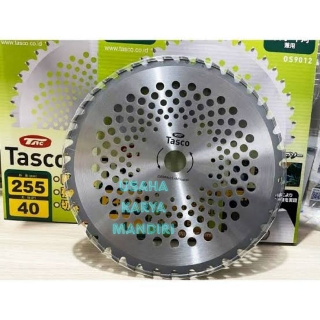 pisau bulat tasco 40T blade 40t tasco pisau bulat potong rumput tasco