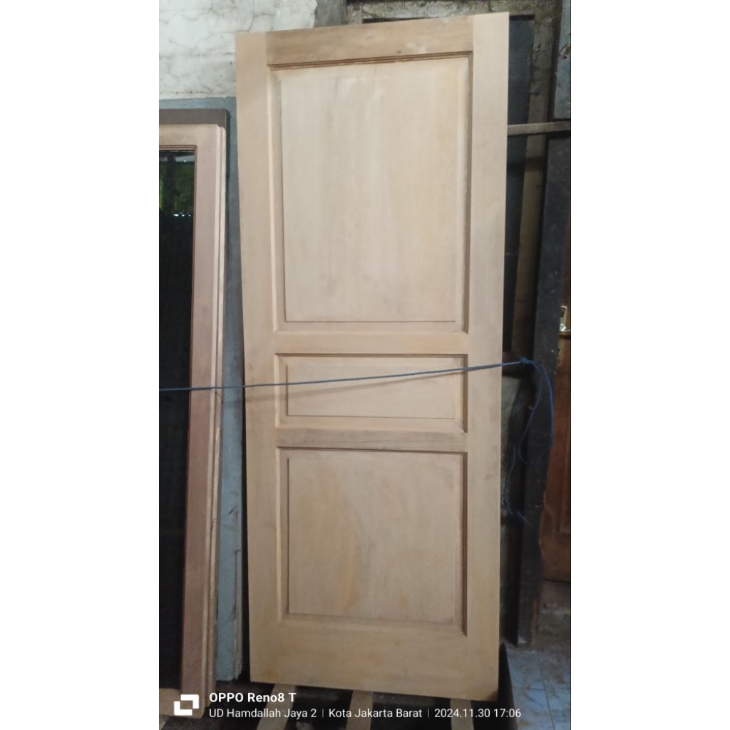Pesanan Custom Pintu + Kusen Meranti single & Kusen P + Pintu + jendela