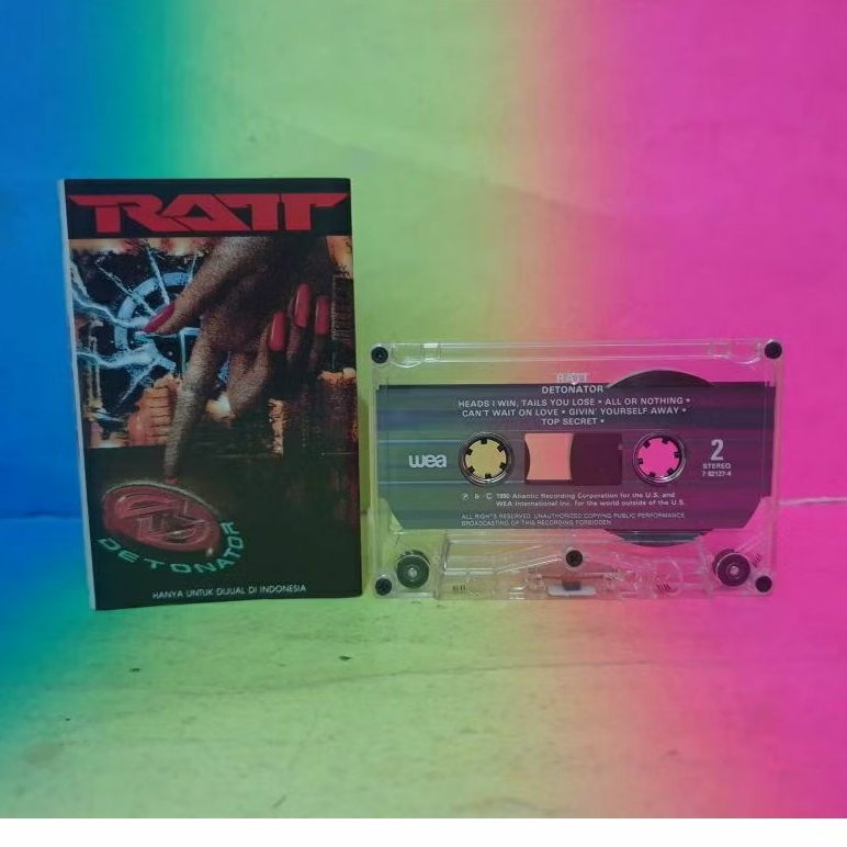 kaset RATT detonator MULUS bagus LANGKA