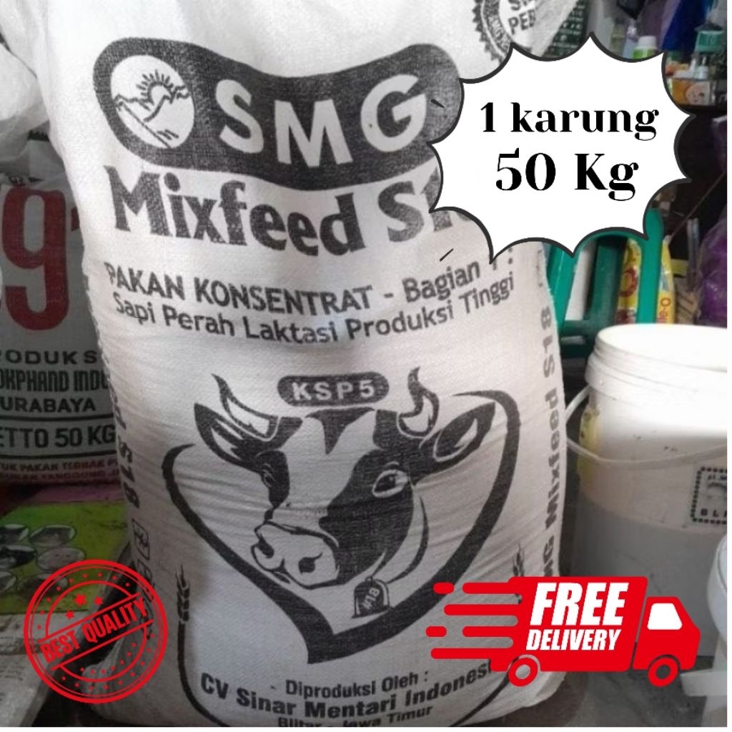 smg s18 mixfeed 1 zak 50 kg pakan sapi penggemukan untuk jangka lama