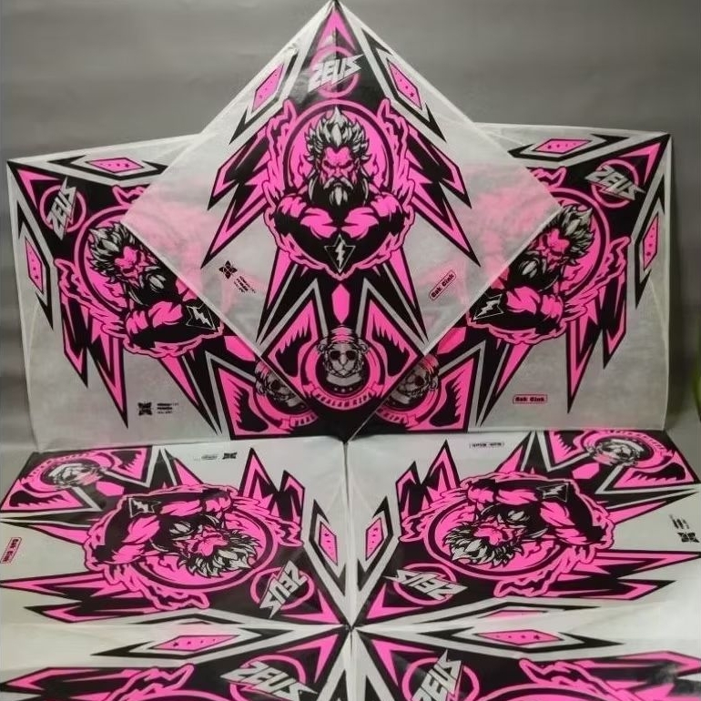 Layangan Sukhoi Super Tournament Warna Stabilo Full Apus