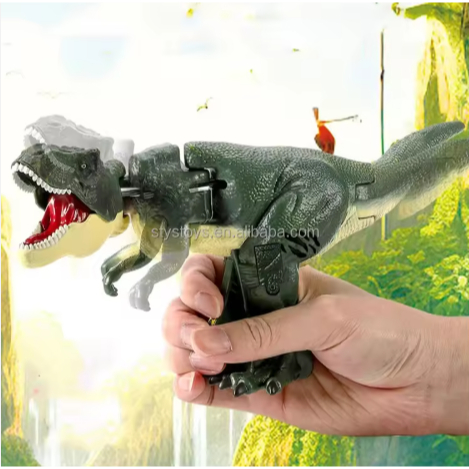 [MODEL TERBARU] Mainan Capit Dinosaurus T-Rex Senapan  – Juguetes Viral 2025