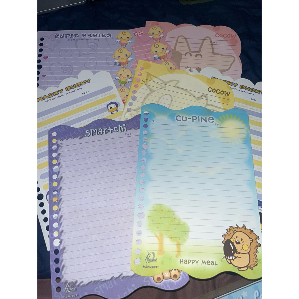 [Min. Beli 5] Kertas Binder Harvest Jadul Langka Cutting Series