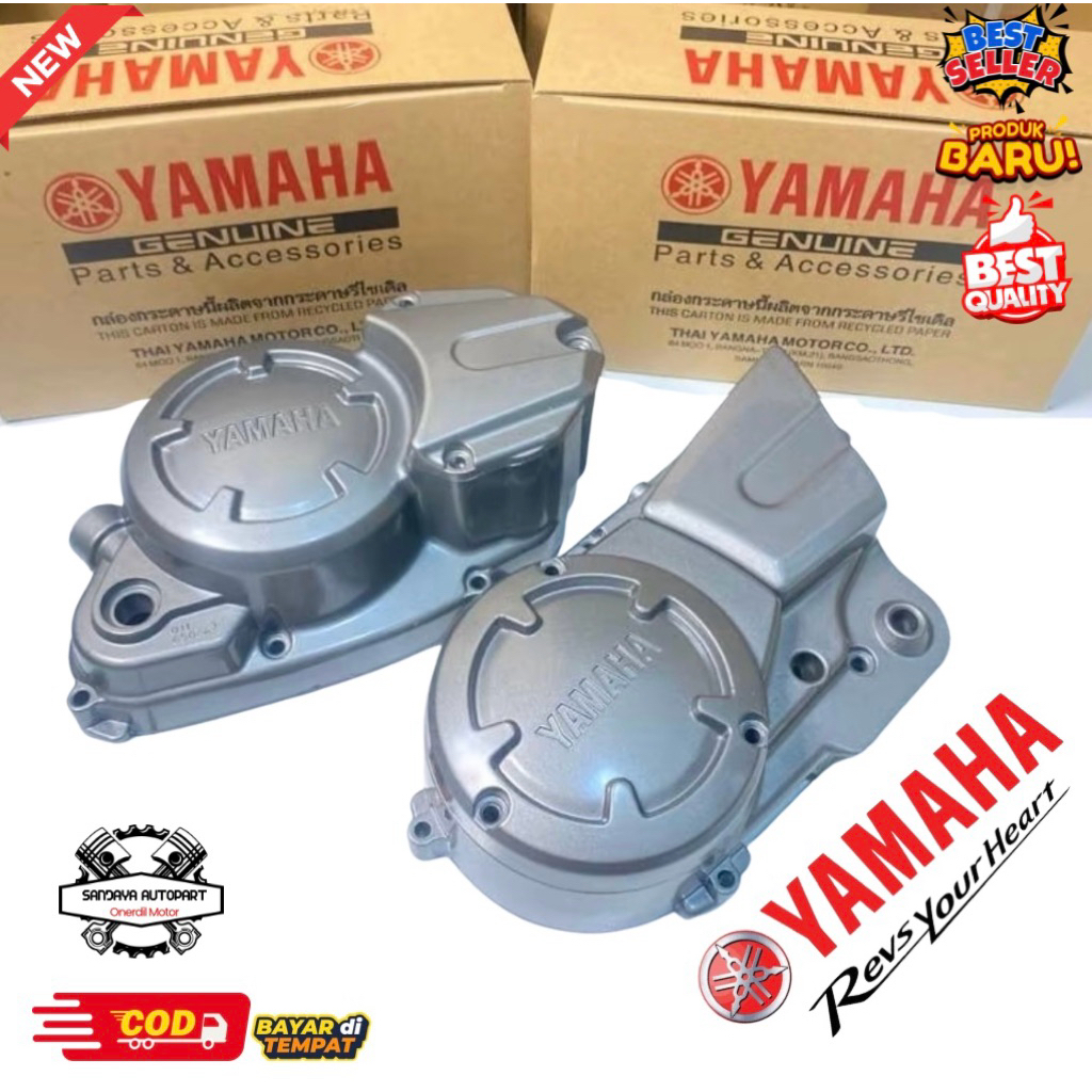 Bak Kopling Blok mesin Komplit Kanan Kiri 1Set Yamaha Rx King New Predam 2008-2009 kode part (3KA) O