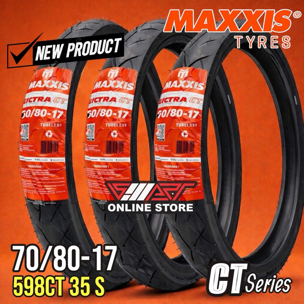 CT SERIES BAN MAXXIS 70/80-17 VICTRA S98CT 35S