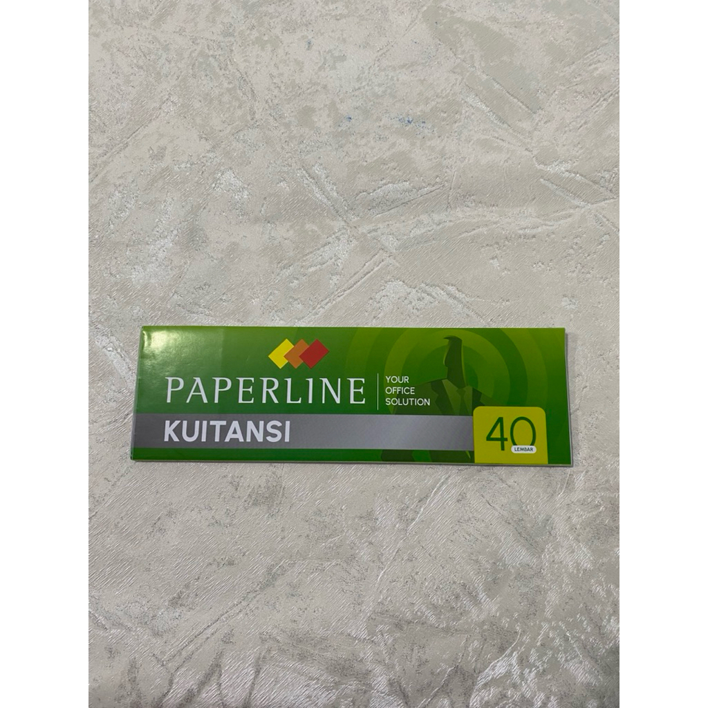 Buku Kwitansi BESAR Paperline 40 Lembar – Nota Pembayaran / Tanda Terima