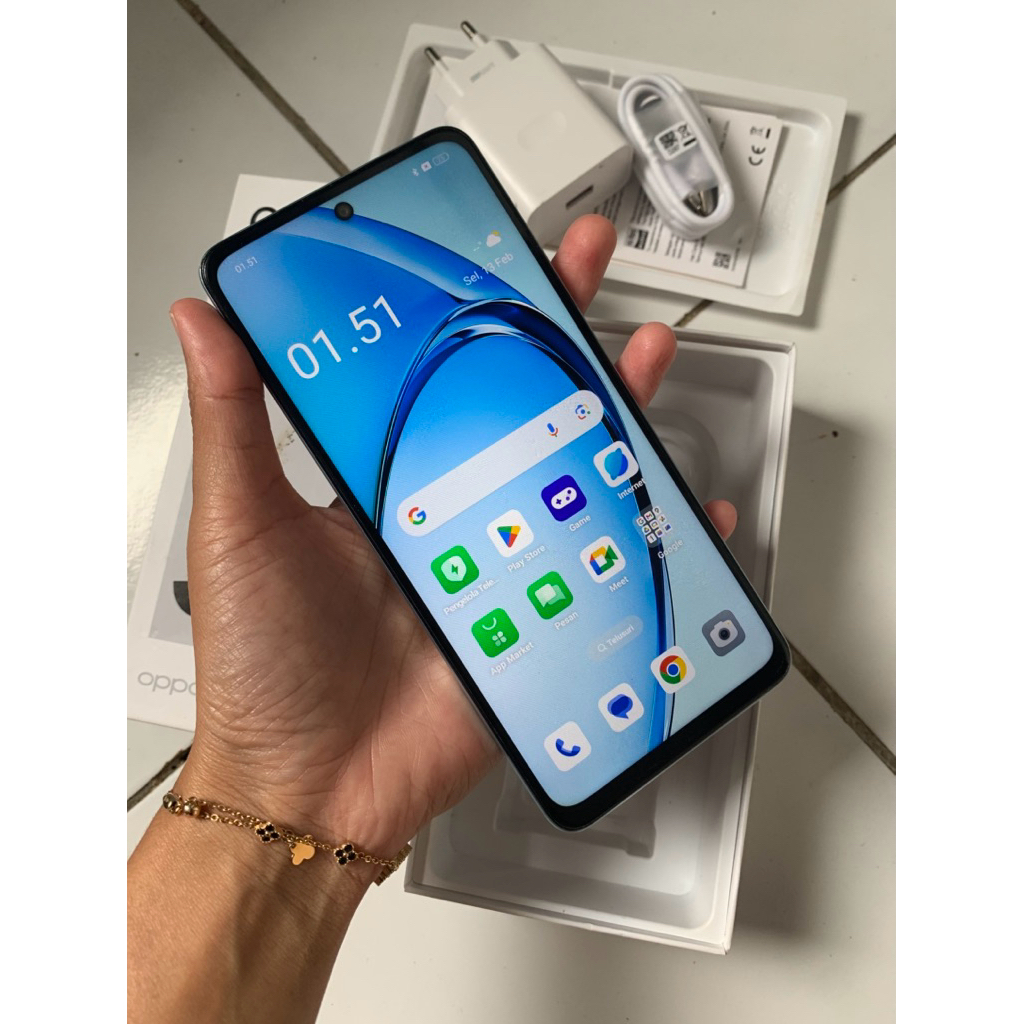 oppo a3x ram 4/64 second fullset - hp second oppo a3x ram 4/64 fullset orian - oppo a3x ram 4+4/64 f