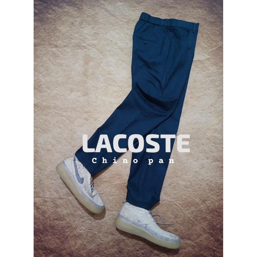 Celana chino keren LACOSTE bahan tebal bekas pakai