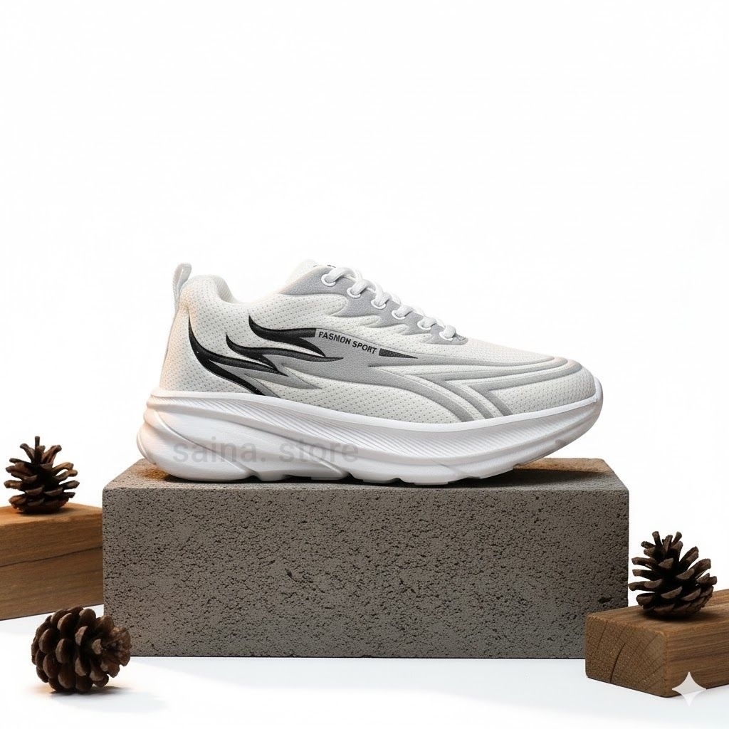 Sepatu Lari Pria Wanita Sepatu Joging Empuk Ringan