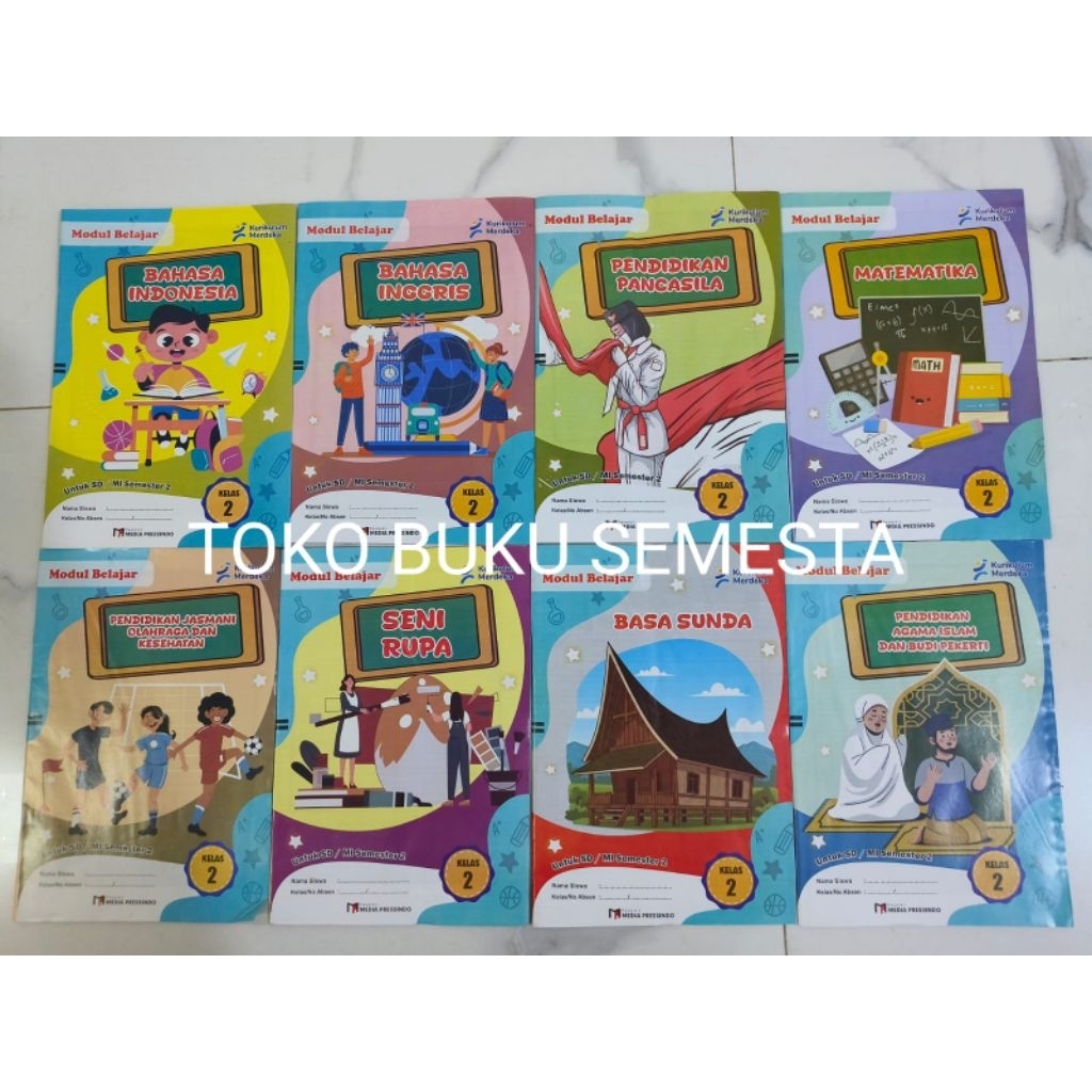 LKS SD MEDIA PRESSINDO KELAS 2 SEMESTER 2 (2026)