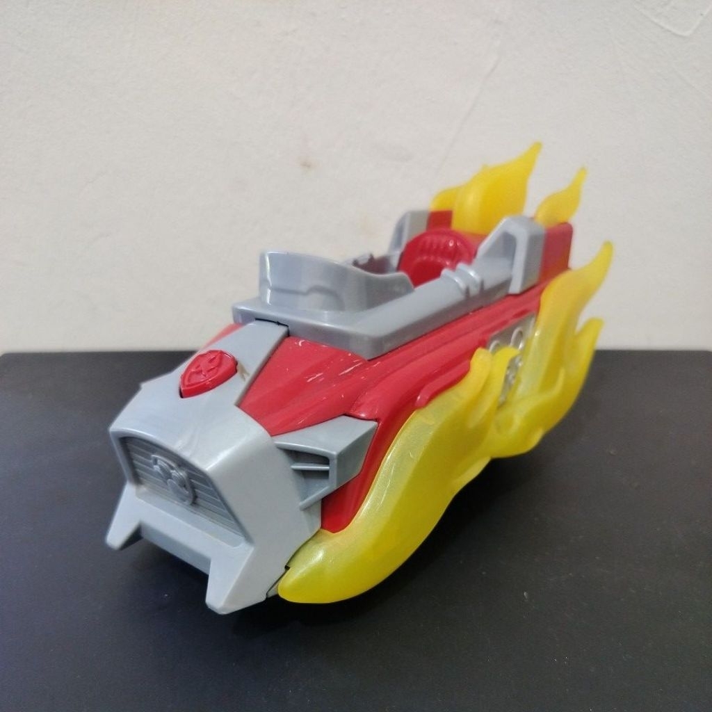 LIKE NEW Mainan Kendaraan Paw Patrol Marshall Mighty Pups Charged Up