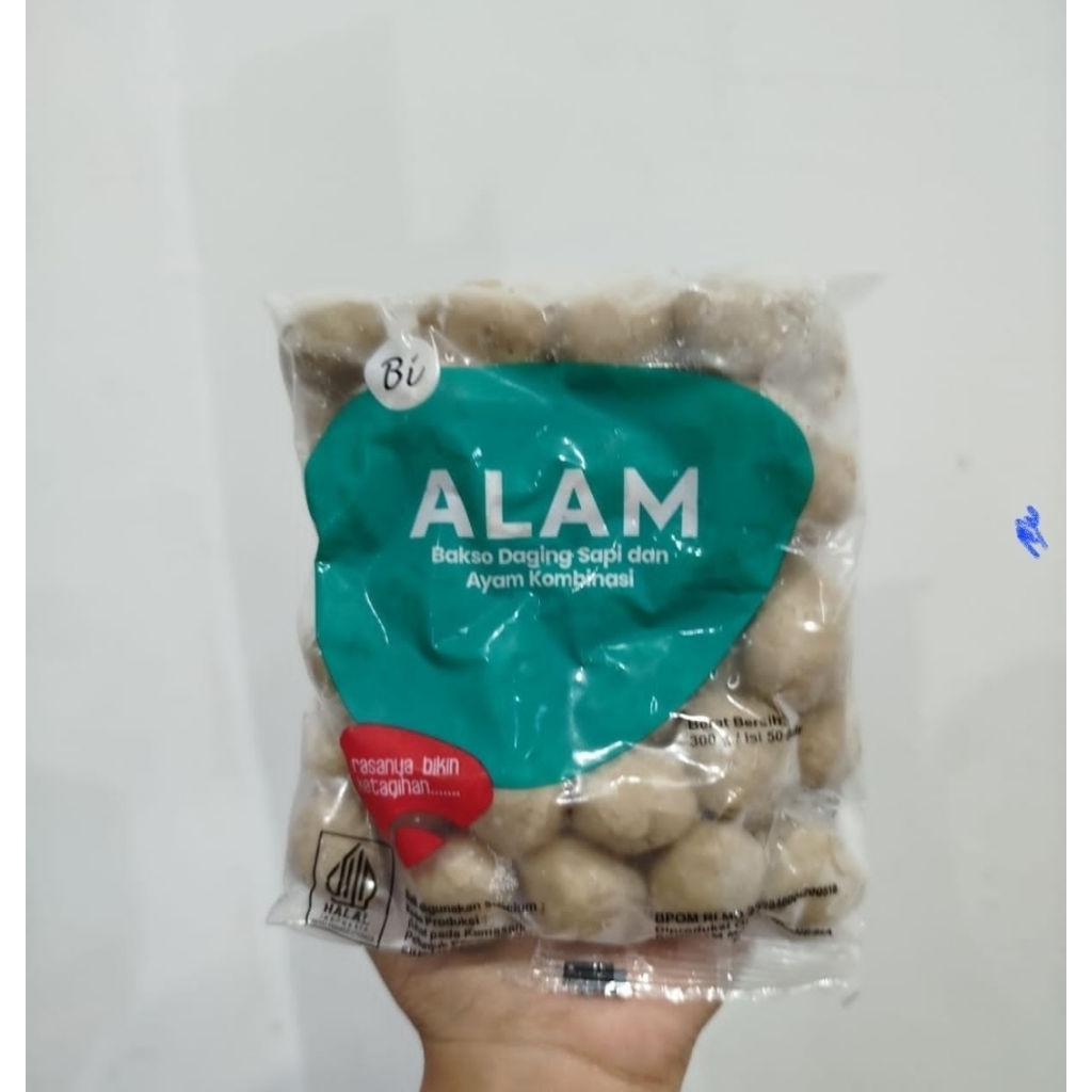 Frozen Bandung Bakso alam isi 50 paket harap pesan bublewrap