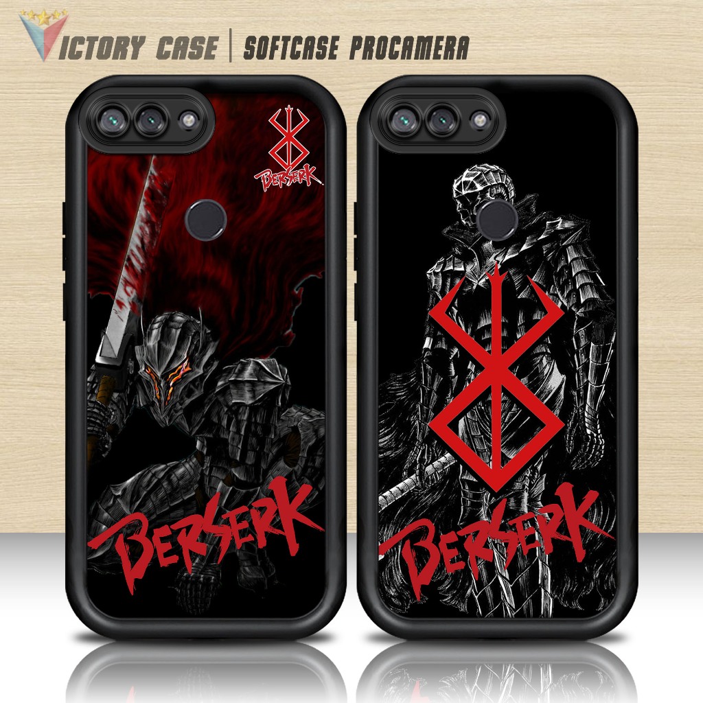 Case XIAOMI 8 LITE Motif ( BERSERK ) Casing Handphone Softcase Glossy Anti Jamur