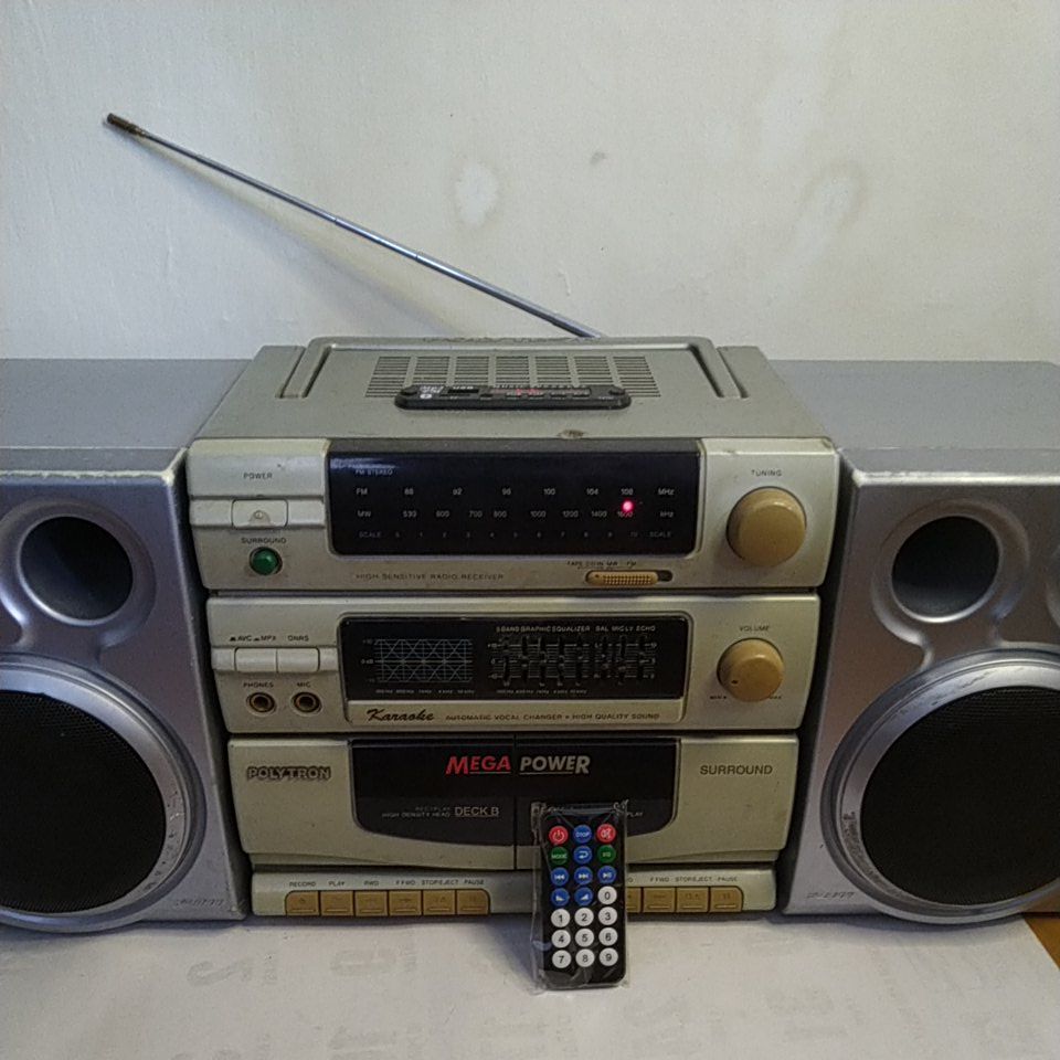 Compo Polytron Mega Power 9200 Bluetooth Karaoke Radio