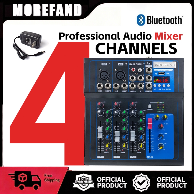 COD Mixer audio F4/F7 audio 7  channel mixer 16dsp 9DSP Mixer suara /Misker audio profesional/ mixer