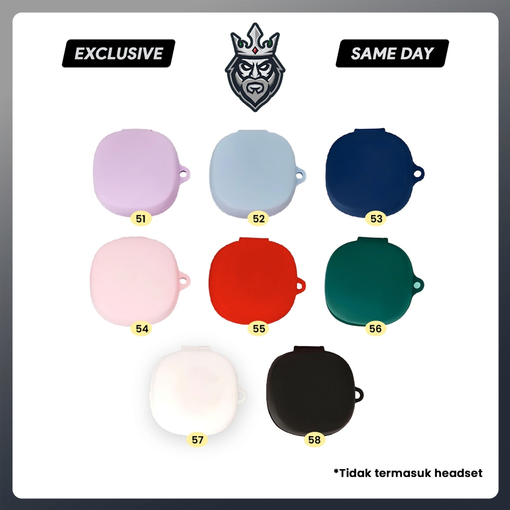 [KL] Case WM01 WM02 Baseus Encok Earphone Silikon Polos Warna