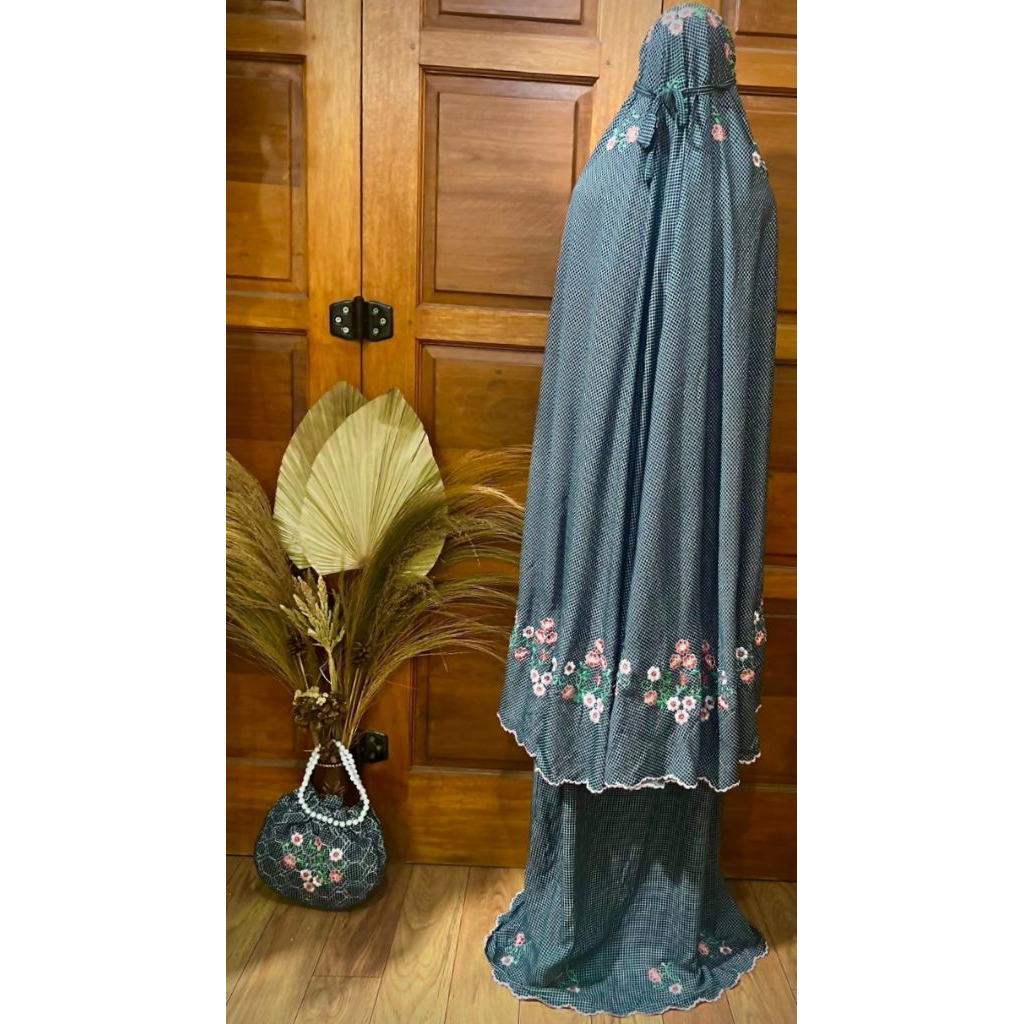 Mukena Zahira Black