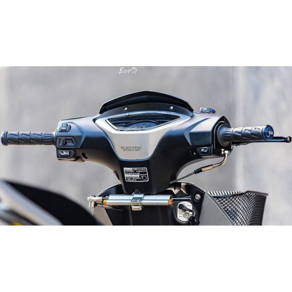 STIKER WAVE 125 ELECTRIC STATER UV TRANSPARAN STIKER WARNING WAVE 125