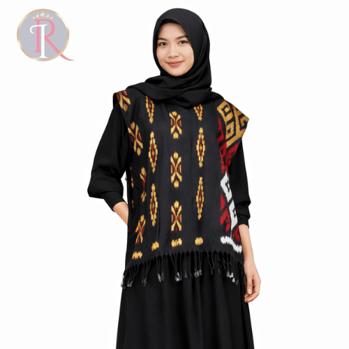 Risatu - Vest Rompi Batik Tenun Wanita Pria Dewasa Etnik PremiumTroso