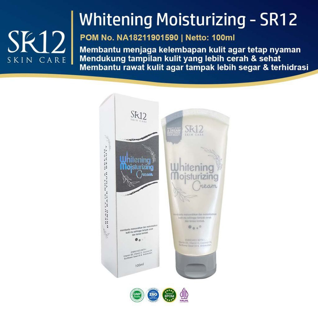 WHITENING MOISTURIZING CREAM SR12/WMC SR12