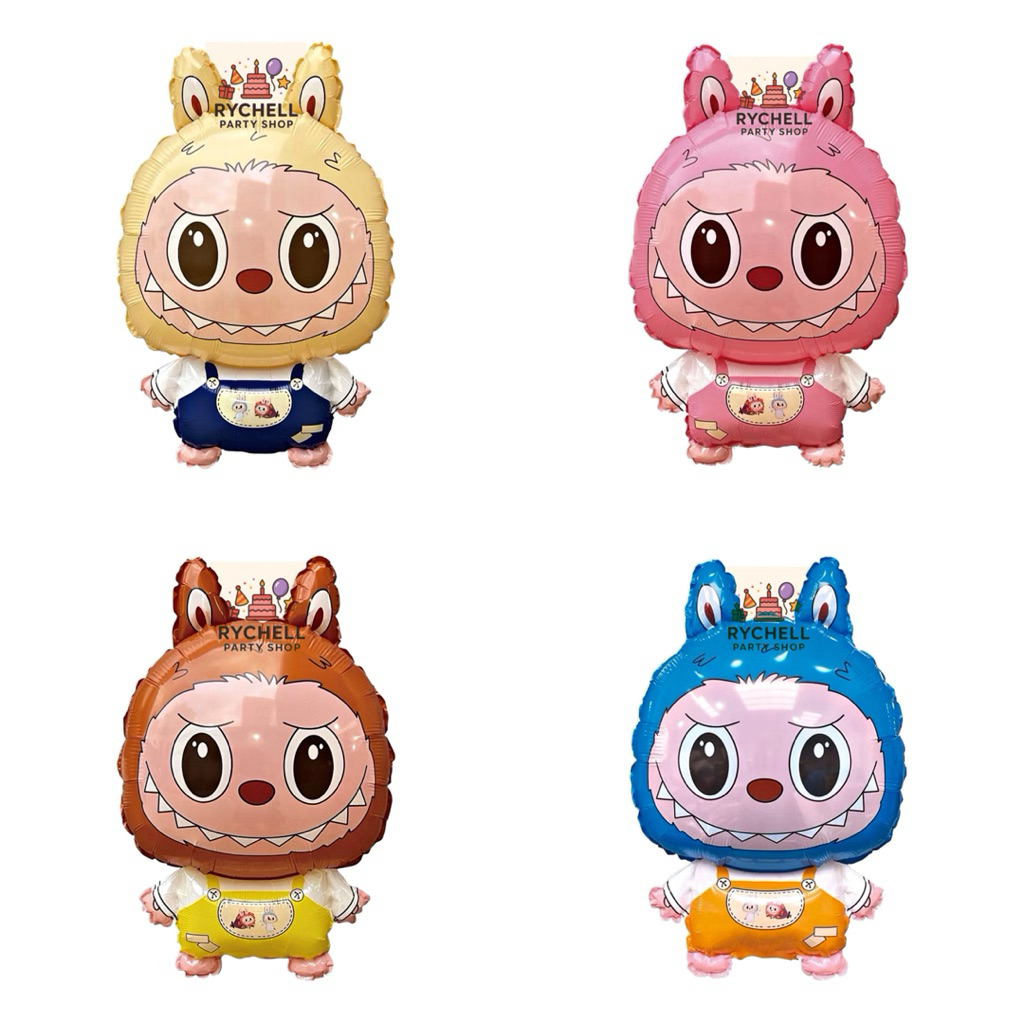 BALON FOIL KARAKTER LABUBU | BALON FOIL KARAKTER BONEKA LABUBU (1 PCS)