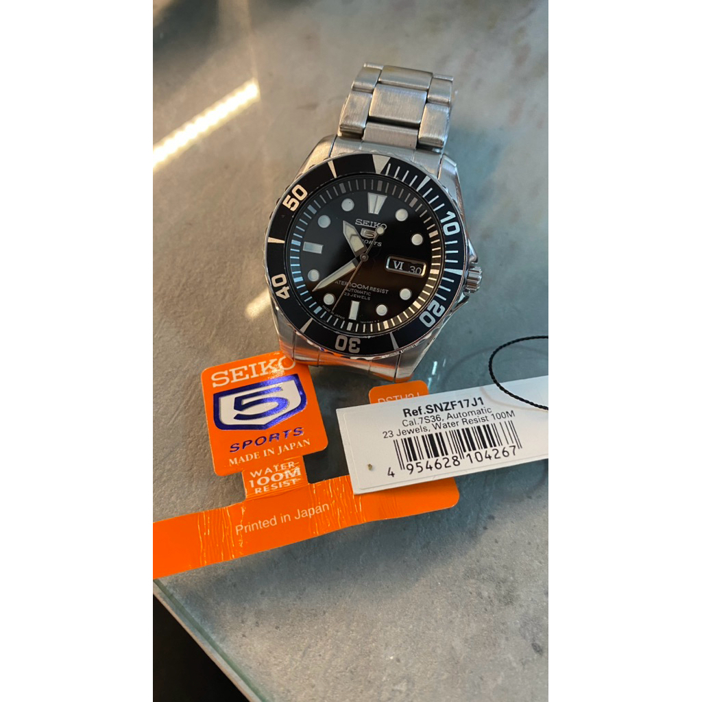 Seiko SNZF17J1 (Sea Urchin) - 7S26 movement Japan - Used