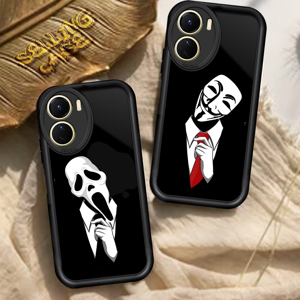 Casing Hp For VIVO Y16 TOPENG Case Handphone Bahan Silicon Glossy Camera Protect