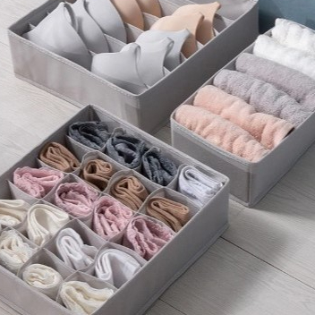 Preloved Nego Organizer Penyimpanan Pakaian Dalam Set 3in1 Organizer Box Storage Underwear