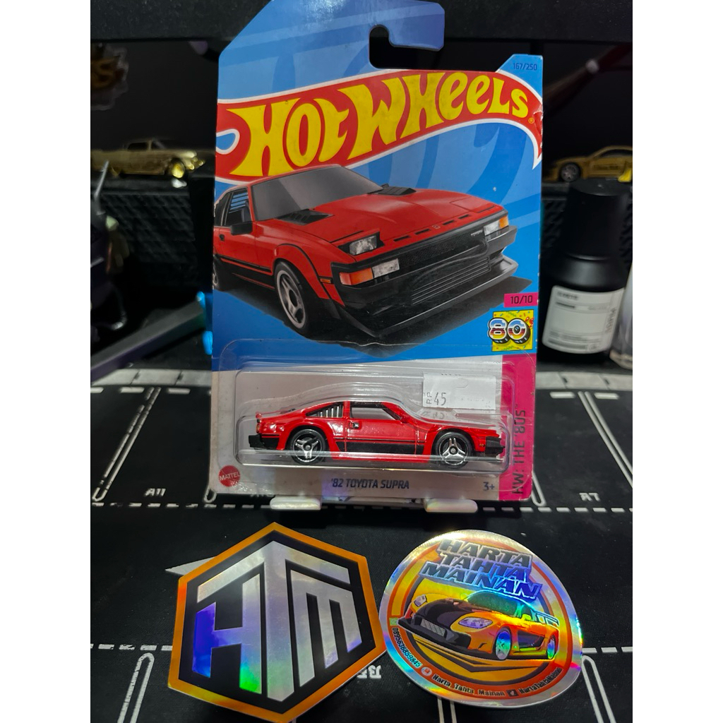 Hot Wheels ‘82 Toyota Supra MK3 Merah Red