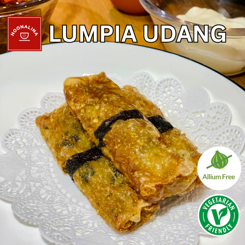 Lumpia Udang - 3pcs VEGETARIAN FROZEN