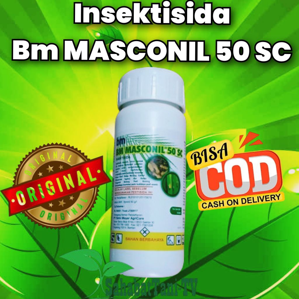 BEHN MAYER  Masconil 50 sc kmsn 100 ml,.BM MASCONIL 50 SC sangat cocok diaplikasikan untuk mengendal