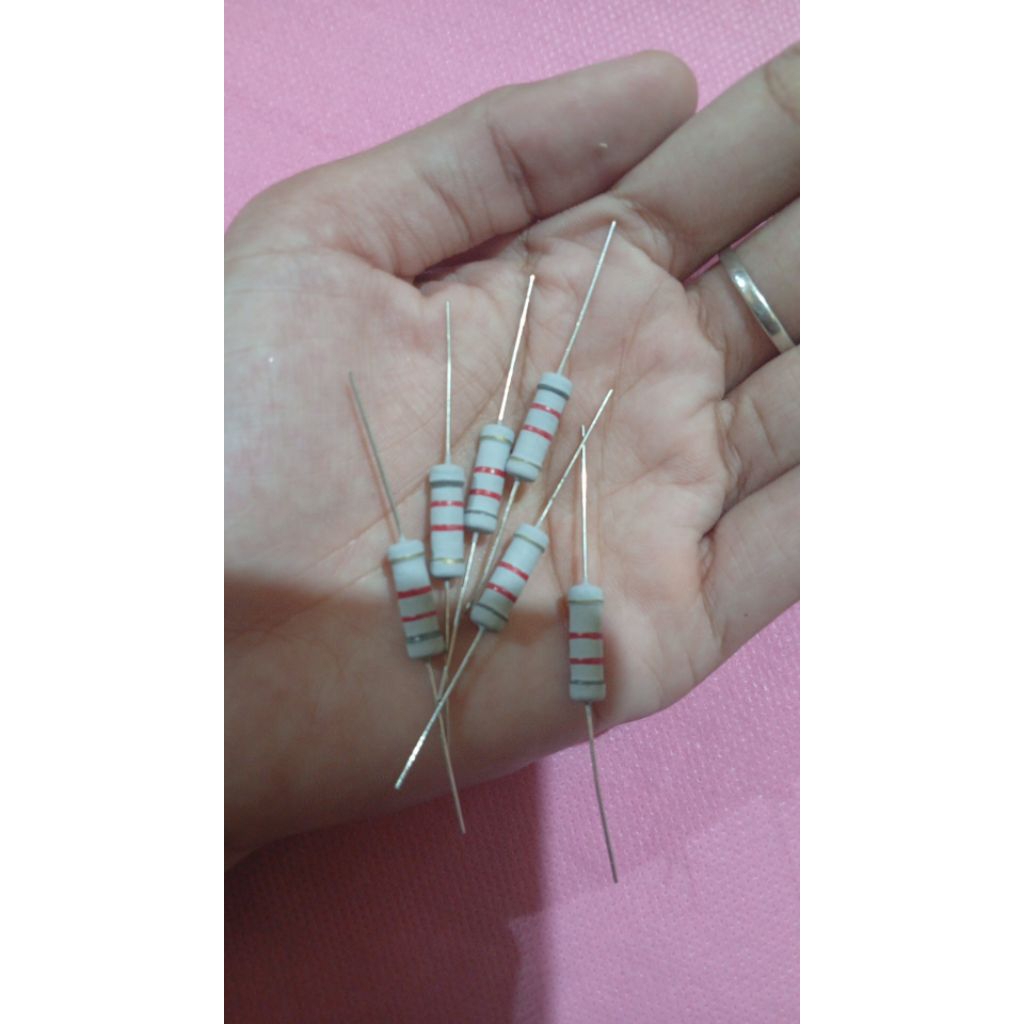 10pcs Resistor 2 watt 5%, varian 3R | 30R | 300R | 3.9R | 39R | 390R