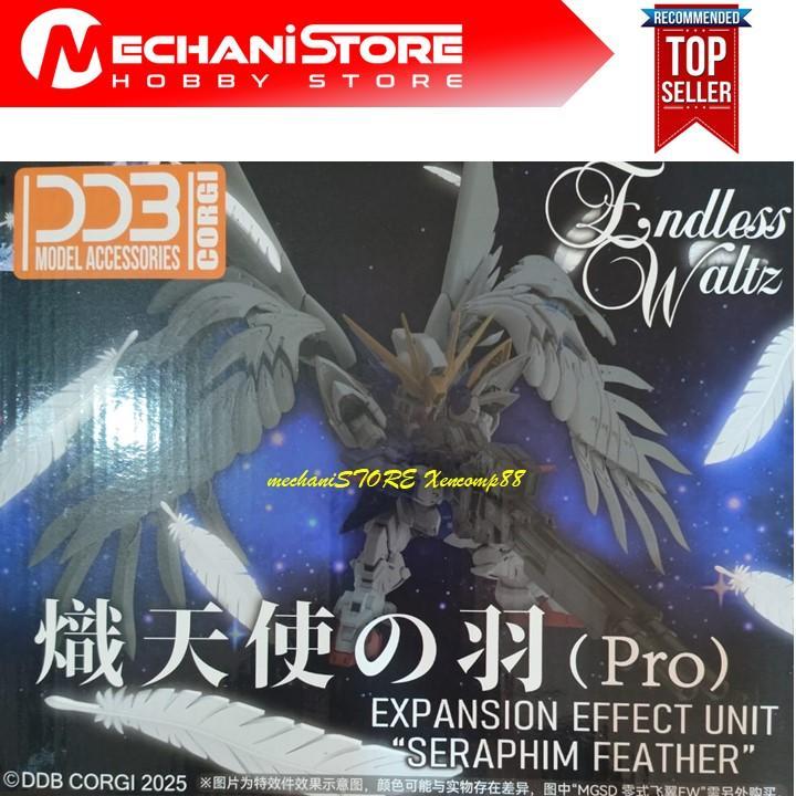 DDB CORGI Expansion Effect Unit Seraphim Feather w/ Action Base for MGSD MG HG RG Wing Zero