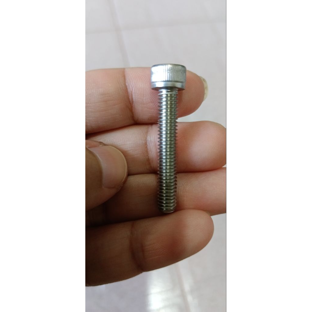 Baut L Stainless M6 x 35 Full